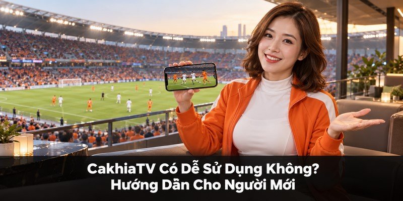 CakhiaTV có dễ sử dụng không